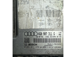 Блок управления двигателя 4G0907311G, 4G0907401   Audi A6 S6 C7 4G