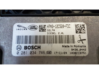 Řídící jednotka H7A312C520FDC, 0281034746   Jaguar XE 2018