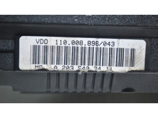 Přístrojová deska  Mercedes-Benz C W203 2001 A2035403411  