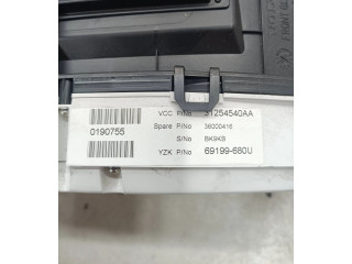 Přístrojová deska  Volvo XC70 2009 31254540AA  
