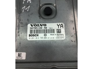 Řídící jednotka 30785100AB, 0281012765   Volvo S80 2007