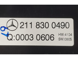 Блок управления климат-контролем A2118300490, A2118300490   Mercedes-Benz E W211