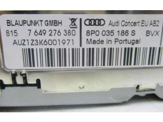 Радио/ проигрыватель CD/DVD / навигация 8P0035186S   Audi A3 S3 A3 Sportback 8P