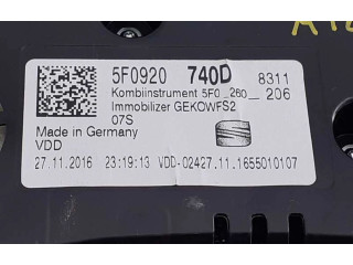 Панель приборов 5F0920740D, A2C53427456AR   Seat Ateca       