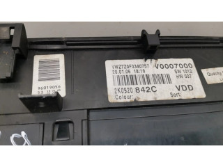 Панель приборов VWZ7Z0F3340757, 2K0920842C   Volkswagen Touran I       