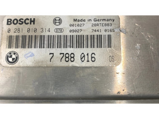 Řídící jednotka 7788016, 0281010314   BMW 5 E39 1999