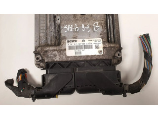 Блок управления двигателем Блок управления 0281013807   Saab 9-3 Ver2