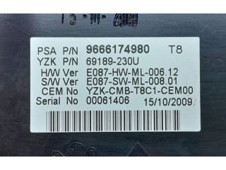 Přístrojová deska  Peugeot 5008 2009 9666174980, 69189230U  
