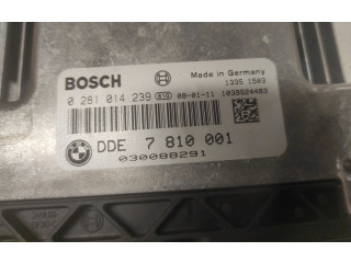 Řídící jednotka 0281014239, 7810001   BMW 1 E81 E87 2006