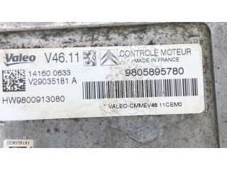 Блок управления двигателя 9805895780   Citroen C3