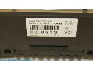 Přístrojová deska  Volkswagen Transporter - Caravelle T5 2009 7H0920851SX, 7H0920851S  
