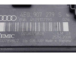 Комфортный модуль 4E0907279S, 4E0910279S    Audi A8 S8 D3 4E 2002 - 2009 года