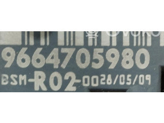 Pojistková skříňka Řídící jednotka BSM 9664705980, 9664705980   Peugeot 407 2007