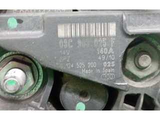 Генератор 03C903025F, 0124525200   Audi A1      