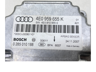 Блок подушек безопасности 4E0959655K, 4E0910655E   Audi A8 S8 D3 4E
