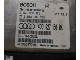 Блок управления коробкой передач 4D0927156BK, 0260002531   Audi A8 S8 D2 4D