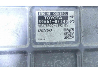 Блок управления двигателем Блок управления 89661-0F340, IMPRK1355722   Toyota Verso