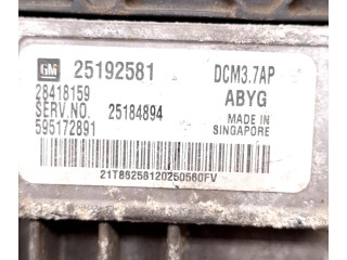 Řídící jednotka 25192581, 28418159   Opel Antara 2015
