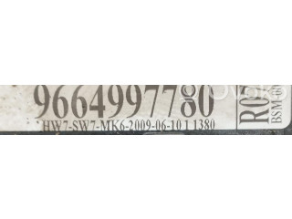 Pojistková skříňka Řídící jednotka BSM 9664997780, 9664997780   Peugeot 207 CC 2008