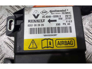 Блок подушек безопасности 8201002829   Renault Sandero I