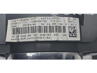 Přístrojová deska  Peugeot 207 2008 9662904080  