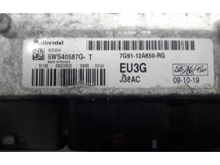 Блок управления двигателем Блок управления 7G91-12A650-RG   Ford Galaxy