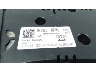 Панель приборов 8V0920870H   Audi A3 S3 8V       