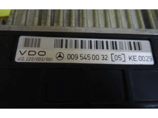 Řídící jednotka 0095450032   Mercedes-Benz E W124 1989