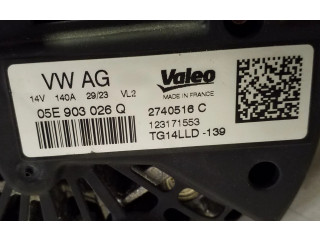 Генератор 05E903026Q, TG14LLD139   Skoda Kamiq      