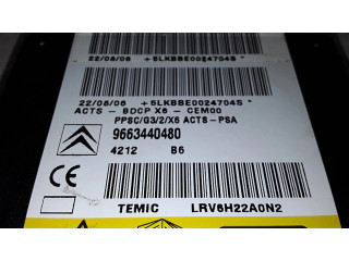 Блок подушек безопасности 9663440480   Citroen C6