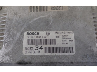 Řídící jednotka 9645534380 0281010880   Peugeot 607 2002