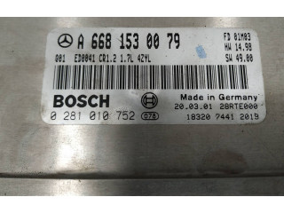 Řídící jednotka A6681530079   Mercedes-Benz A W168 2001
