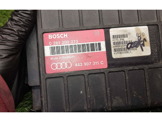 Блок управления двигателем ECU 443907311C, 0261200273   Audi 80 90 S2 B4