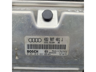 Блок управления двигателя 4B2907401J, 0281010822   Audi A6 S6 C5 4B