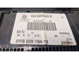 Блок управления климат-контролем 4L0820043K   Audi Q7 4L