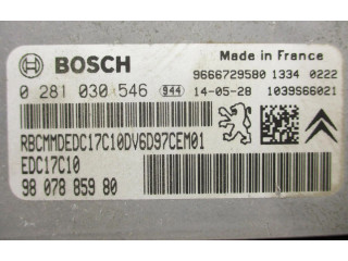 Řídící jednotka 9807885980   Peugeot 2008 I 2014