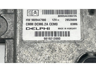Řídící jednotka 9809447980, 9819213980   Peugeot Traveller 2018