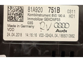 Панель приборов 81A920751B   Audi Q2 -       