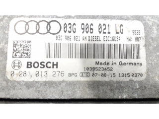 Блок управления двигателя 03G906021LG, 0281013276   Audi A3 S3 A3 Sportback 8P