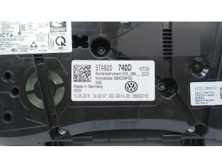 Панель приборов 5TA920740D, 49430K   Volkswagen Touran III       