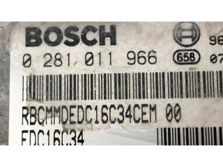 Řídící jednotka 0281011966, 9662670780   Citroen C4 I 2006