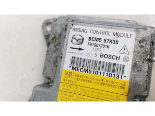 Блок подушек безопасности BCM557K30, F01G07201K   Mazda 3 II