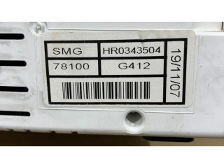 Přístrojová deska  Honda Civic 2008 HR0343504, 78100G412  