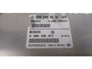 Řídící jednotka 0295454232   Mercedes-Benz A W168 2000