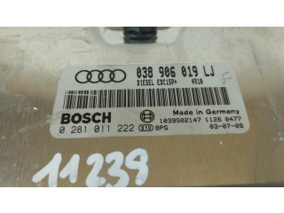 Блок управления двигателя 038906019LJ, 0281011222   Audi A4 Allroad