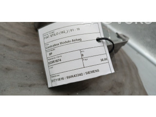 Блок подушек безопасности 51711816, 5WK43342   Fiat Stilo