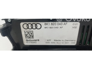 Блок управления климат-контролем 8K1820043AF   Audi A4 Allroad