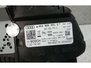 Přístrojová deska  Audi A6 S6 C8 4K 2019 4K0920971C, 0263748053  