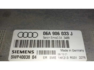 Блок управления двигателем Блок управления 06A906033J, 5WP4003804   Audi A3 S3 8L