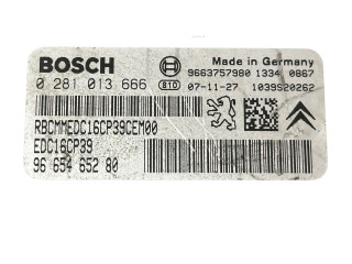 Řídící jednotka 9665465280, 9663757980   Peugeot 4007 2009